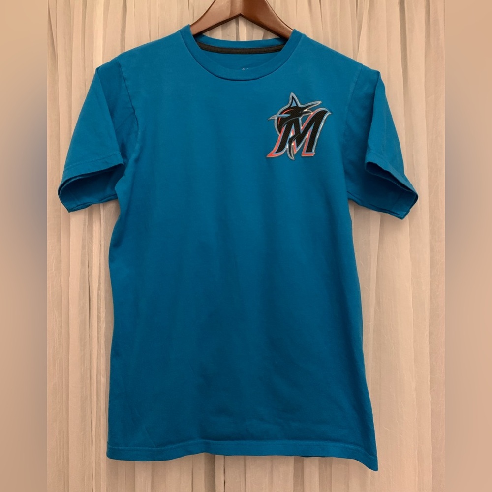 Marlins T-shirt.